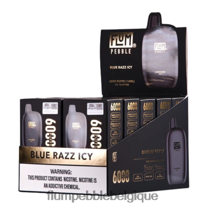 FLUM PEBBLES 6000 bouffées 10 paquets Z4DJ8N15 bleu razz glacé FLUM PEBBLE vape price